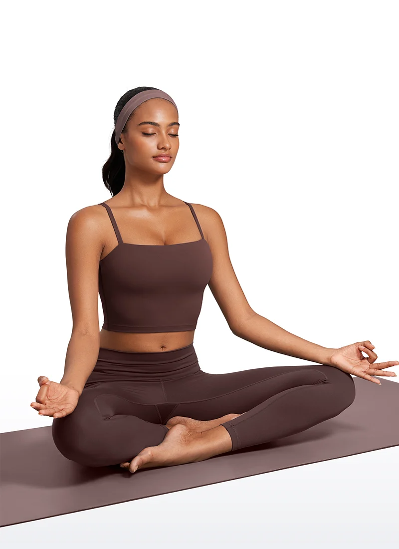 Butterluxe Built in Bra Adjustable Strap Tank