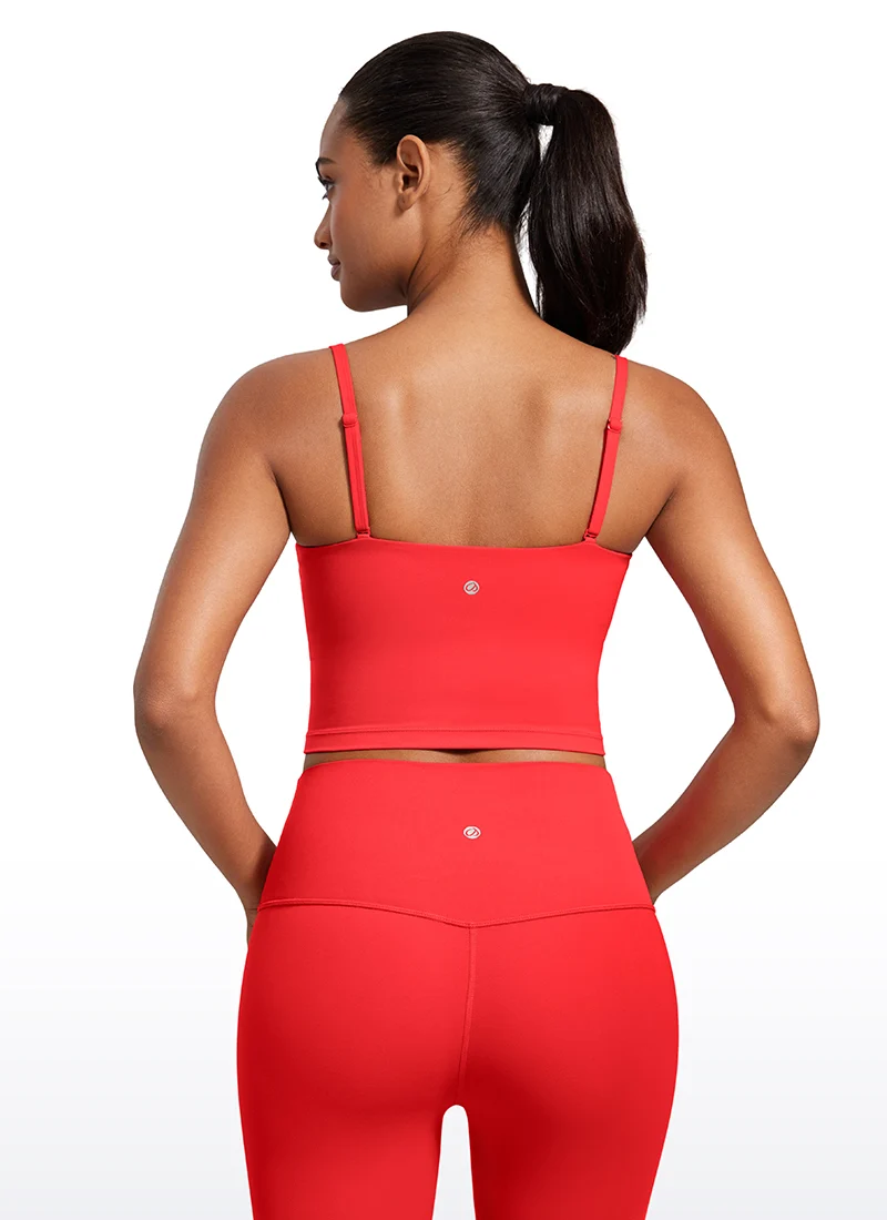 Butterluxe Built in Bra Adjustable Strap Tank