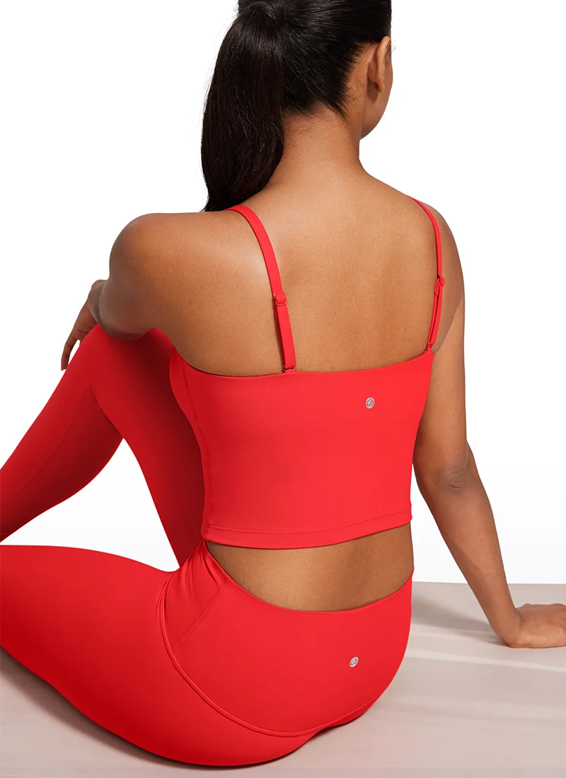 Butterluxe Built in Bra Adjustable Strap Tank