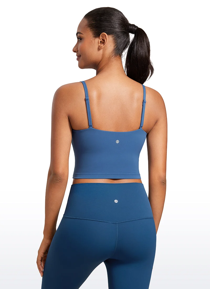 Butterluxe Built in Bra Adjustable Strap Tank