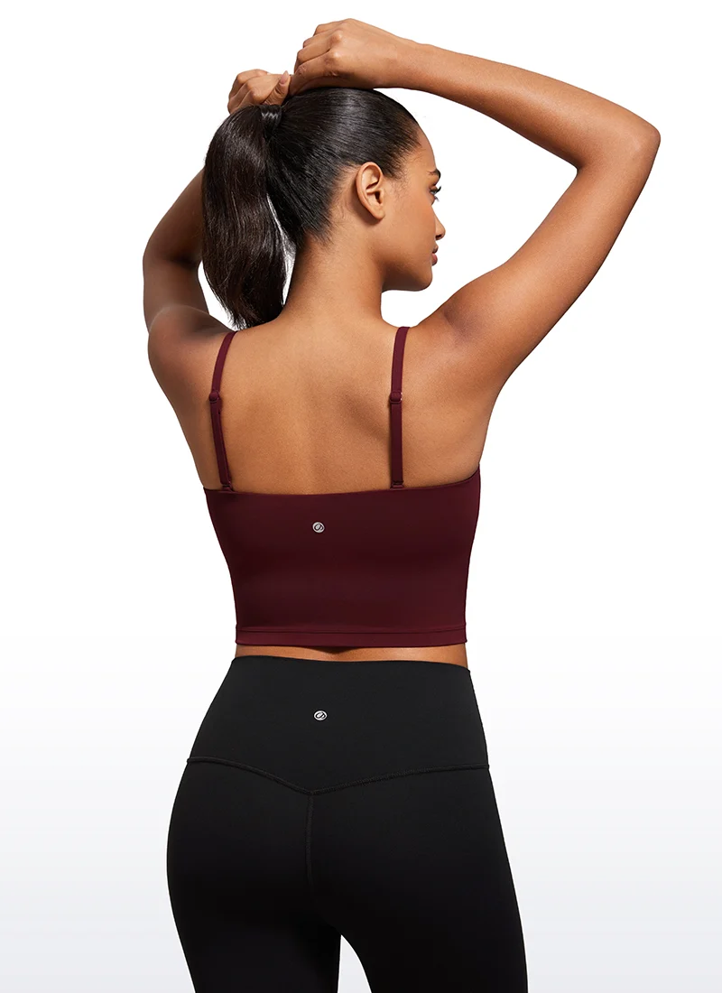 Butterluxe Built in Bra Adjustable Strap Tank