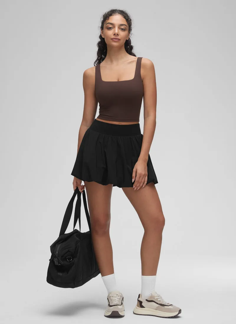 Butterluxe Square Neck Built in Bra Tank