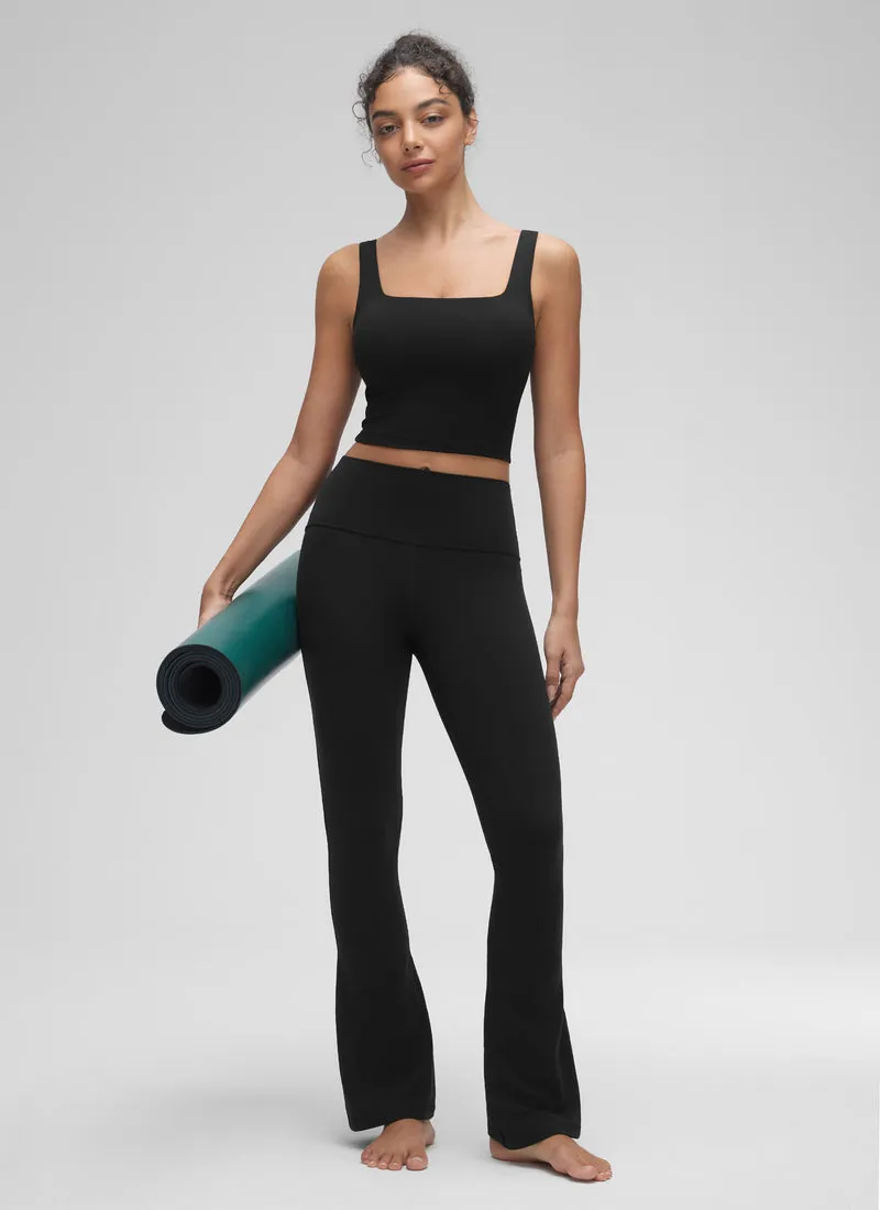 Butterluxe Square Neck Built in Bra Tank