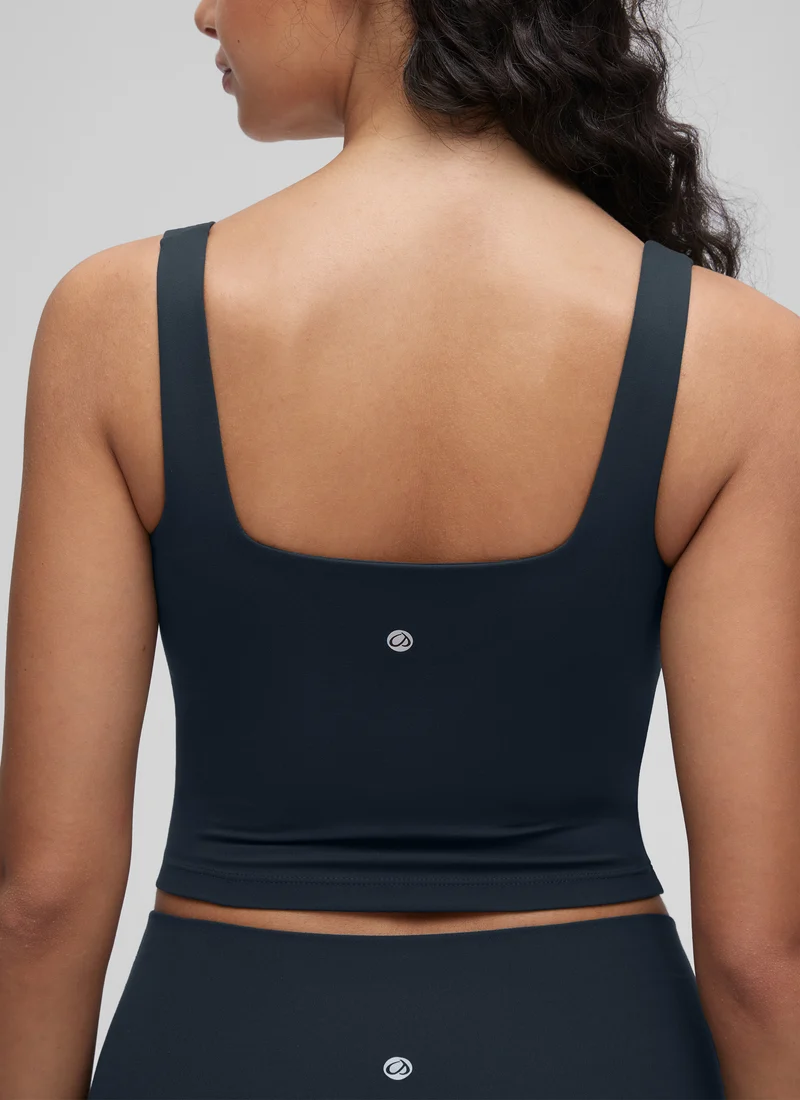 Butterluxe Square Neck Built in Bra Tank