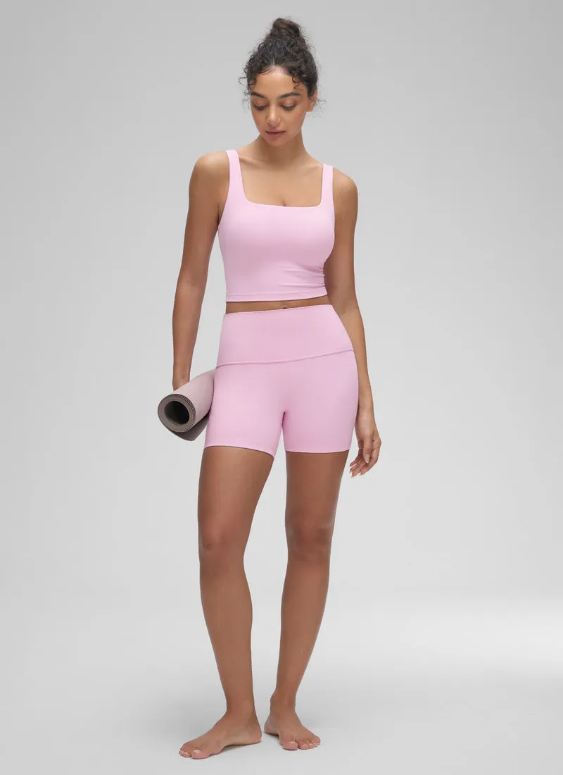 Butterluxe Square Neck Built in Bra Tank