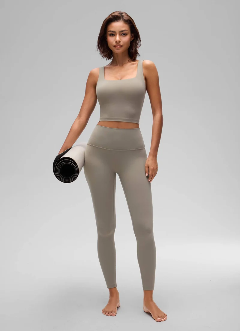 Butterluxe Square Neck Built in Bra Tank