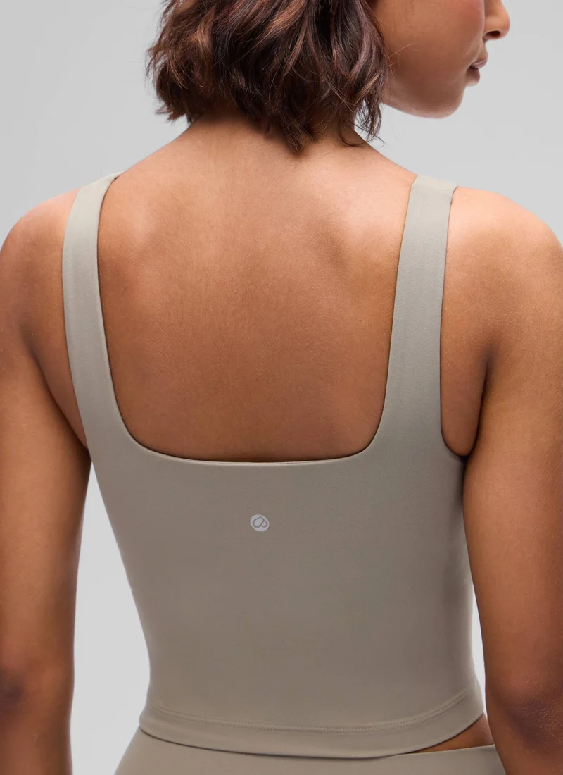 Butterluxe Square Neck Built in Bra Tank