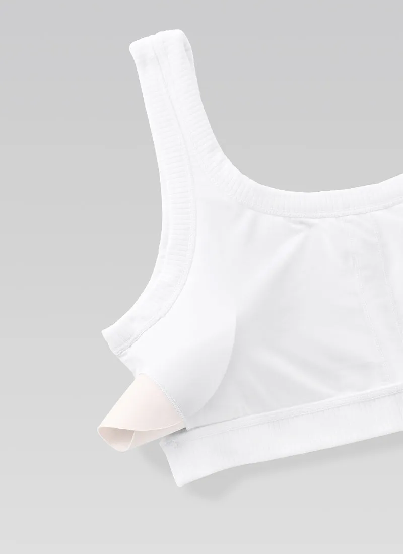 Ribbed U Back Sports Bra