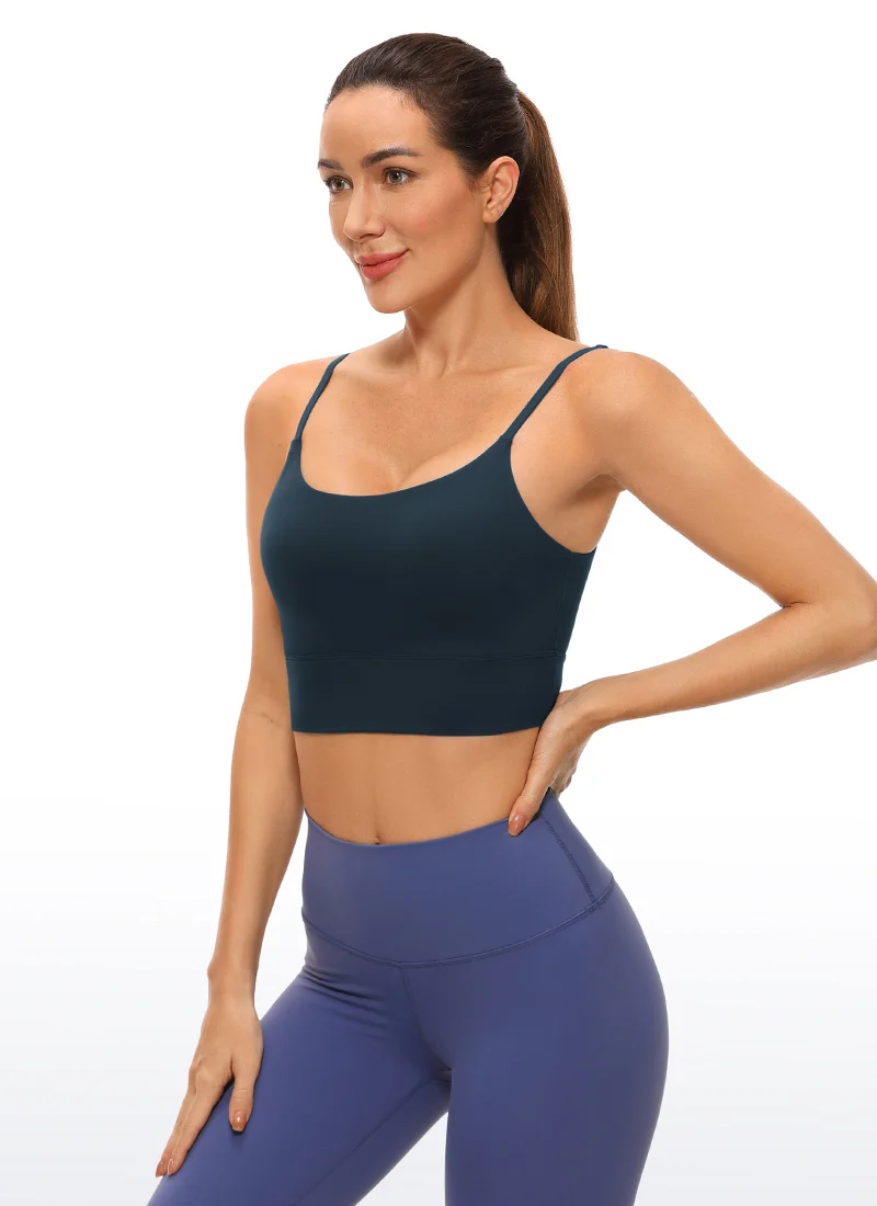 Brushed Nakedfeel Longline Adjustable Bra