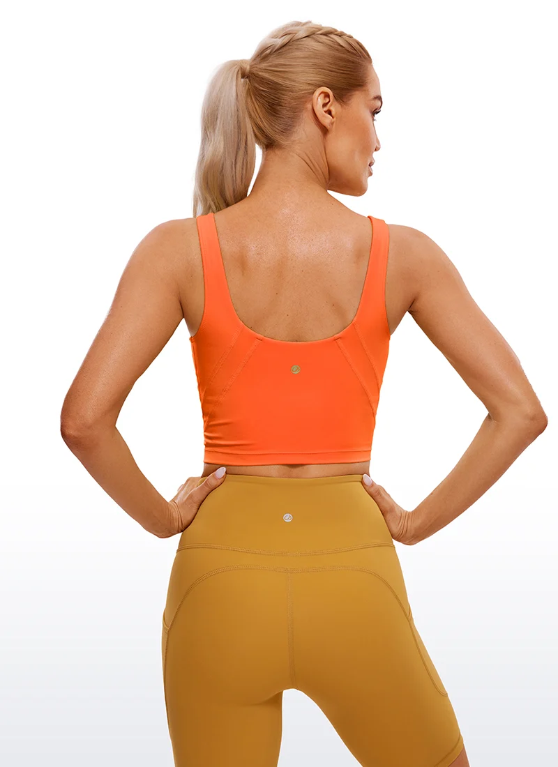 Butterluxe V Neck Built in Bra Tank