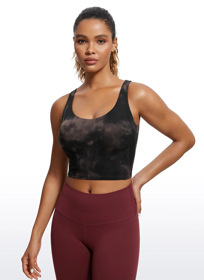 Butterluxe V Neck Built in Bra Tank