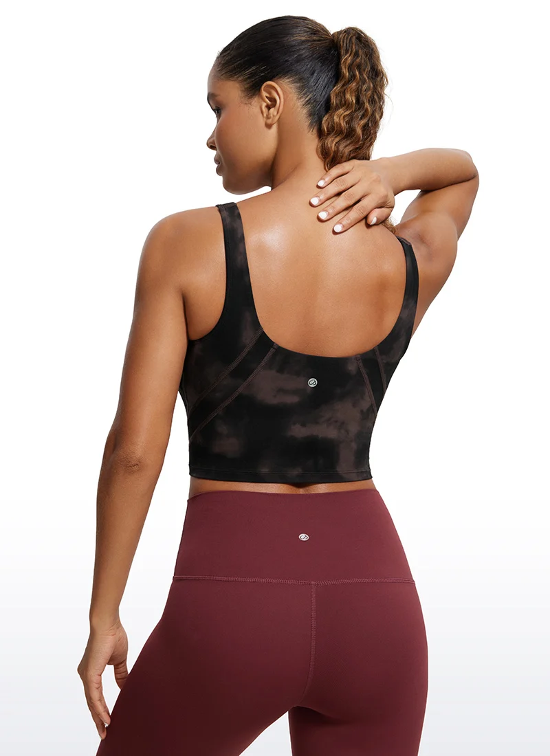 Butterluxe V Neck Built in Bra Tank