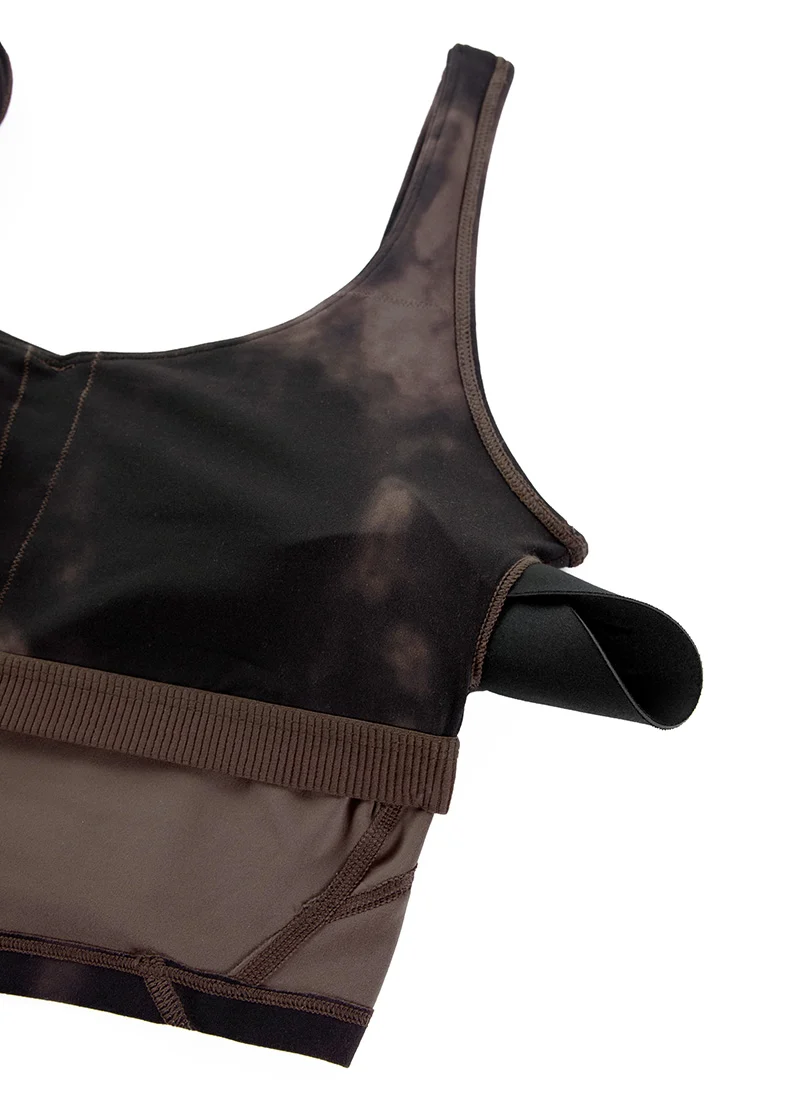 Butterluxe V Neck Built in Bra Tank