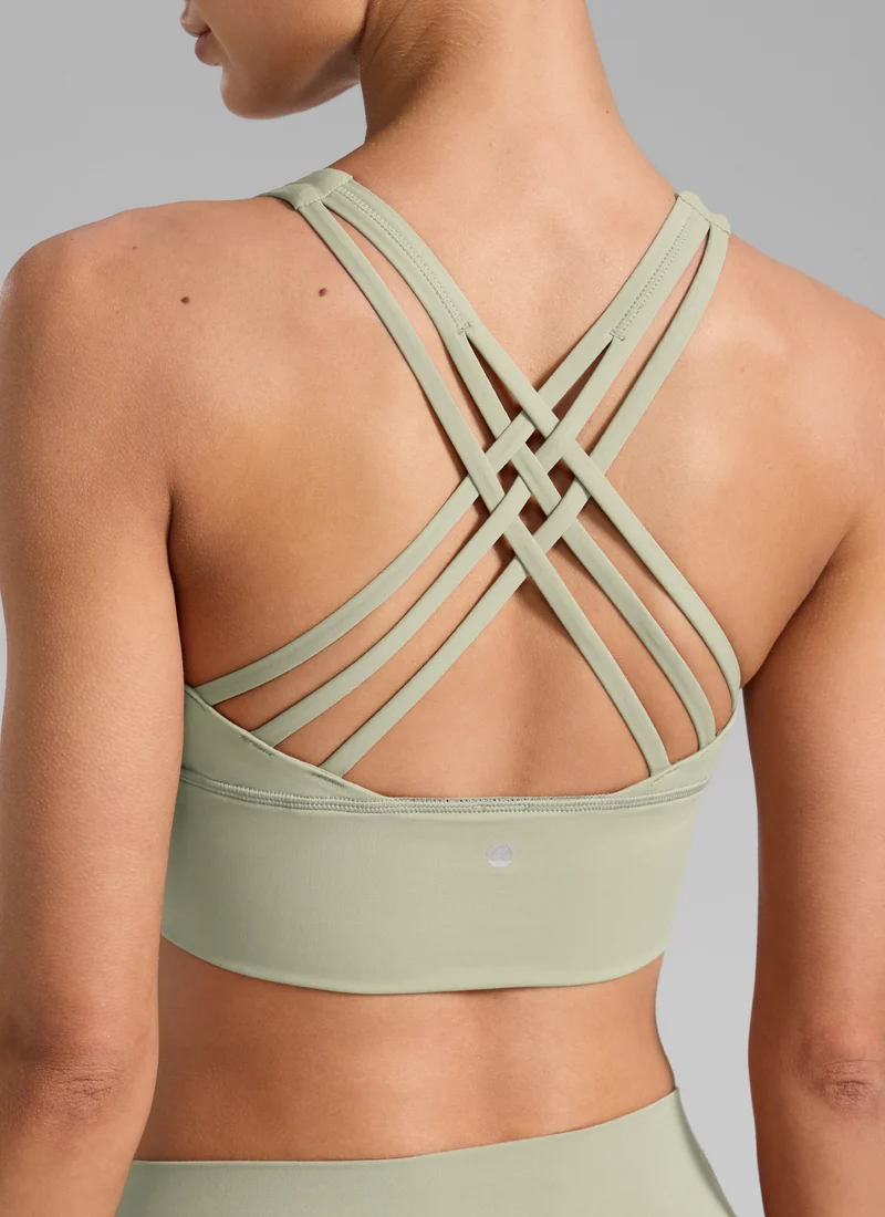 Nakedfeel Strappy Longline Bra