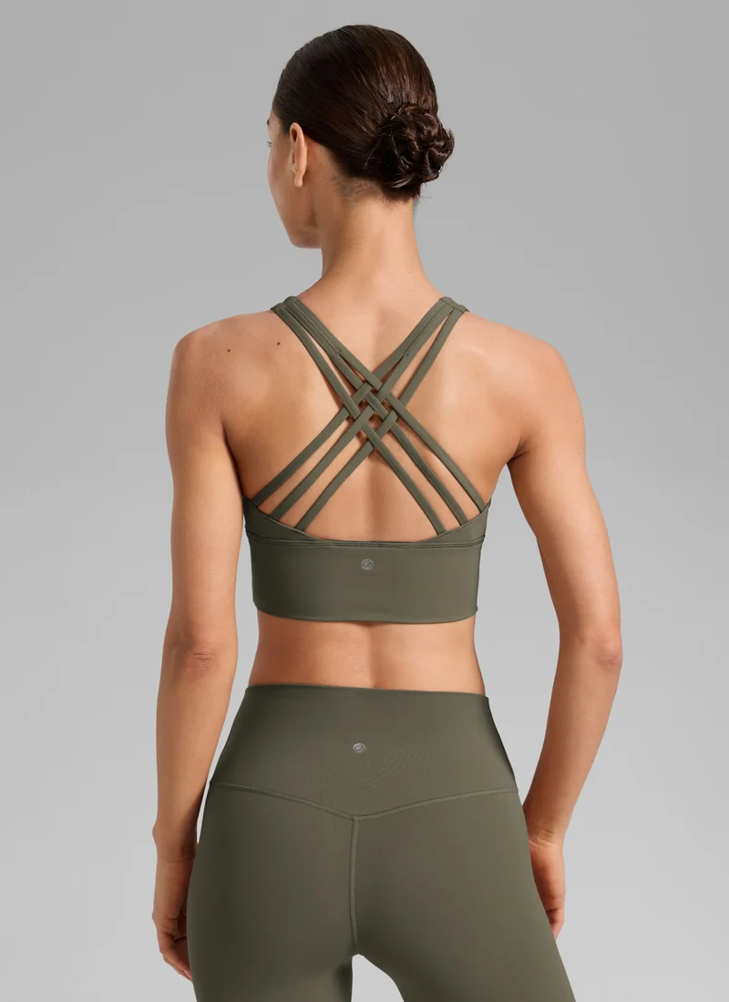 Nakedfeel Strappy Longline Bra