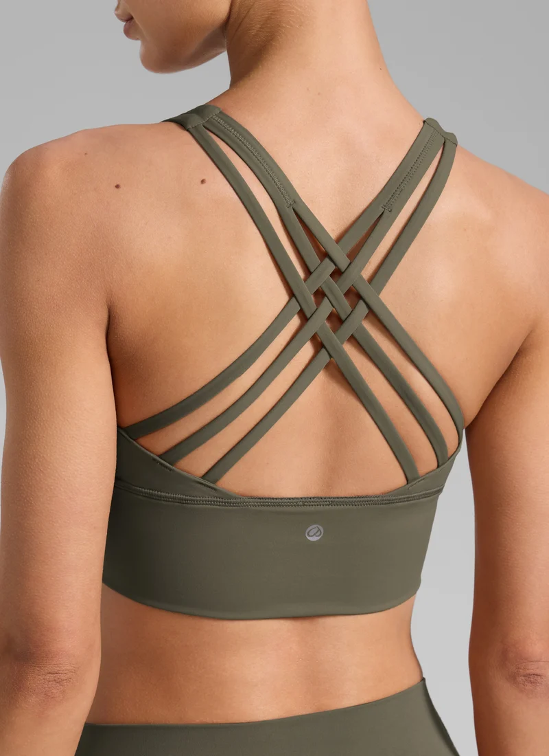 Nakedfeel Strappy Longline Bra