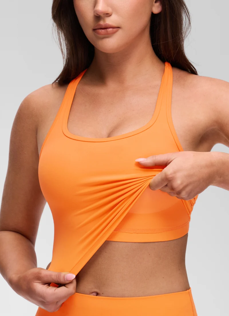 Butterluxe Racerback Built in Bra Tank