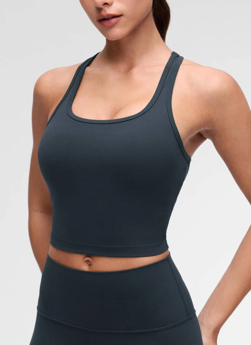 Butterluxe Racerback Built in Bra Tank