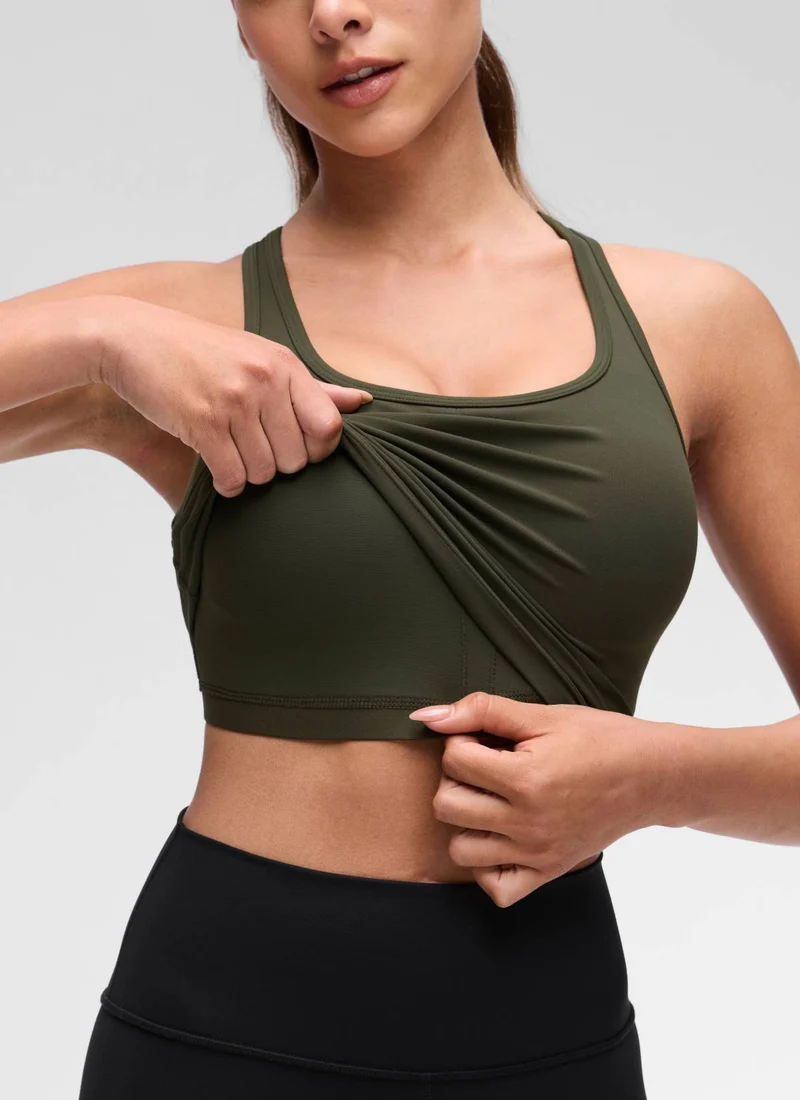 Butterluxe Racerback Built in Bra Tank