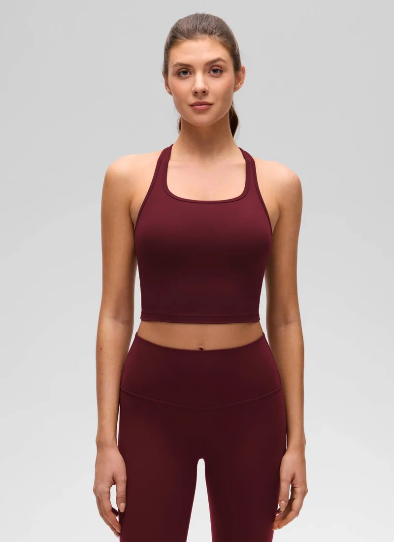 Butterluxe Racerback Built in Bra Tank