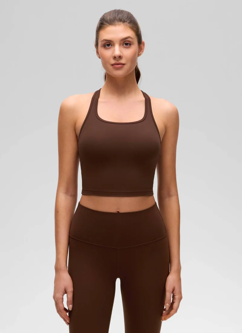 Butterluxe Racerback Built in Bra Tank