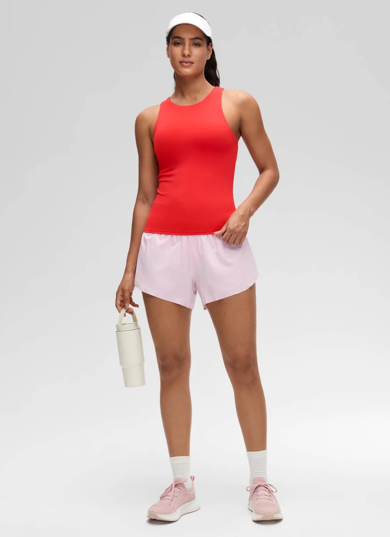 Butterluxe Built in Bra Scoop Neck Tank