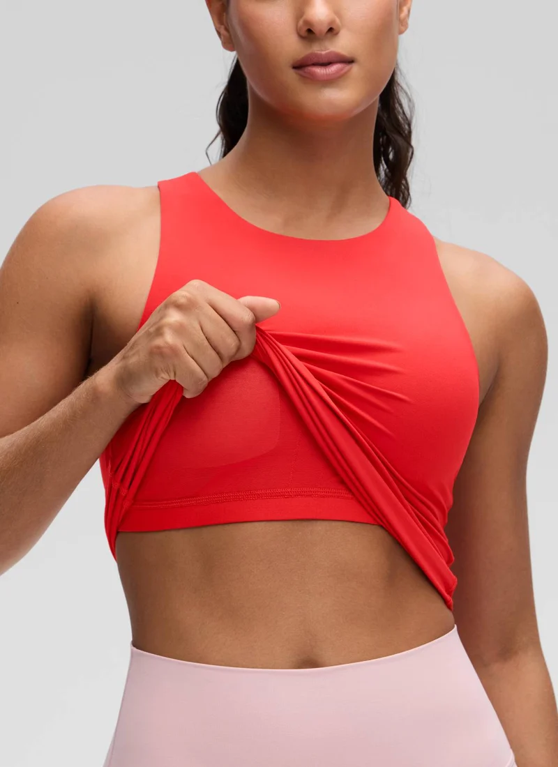 Butterluxe Built in Bra Scoop Neck Tank