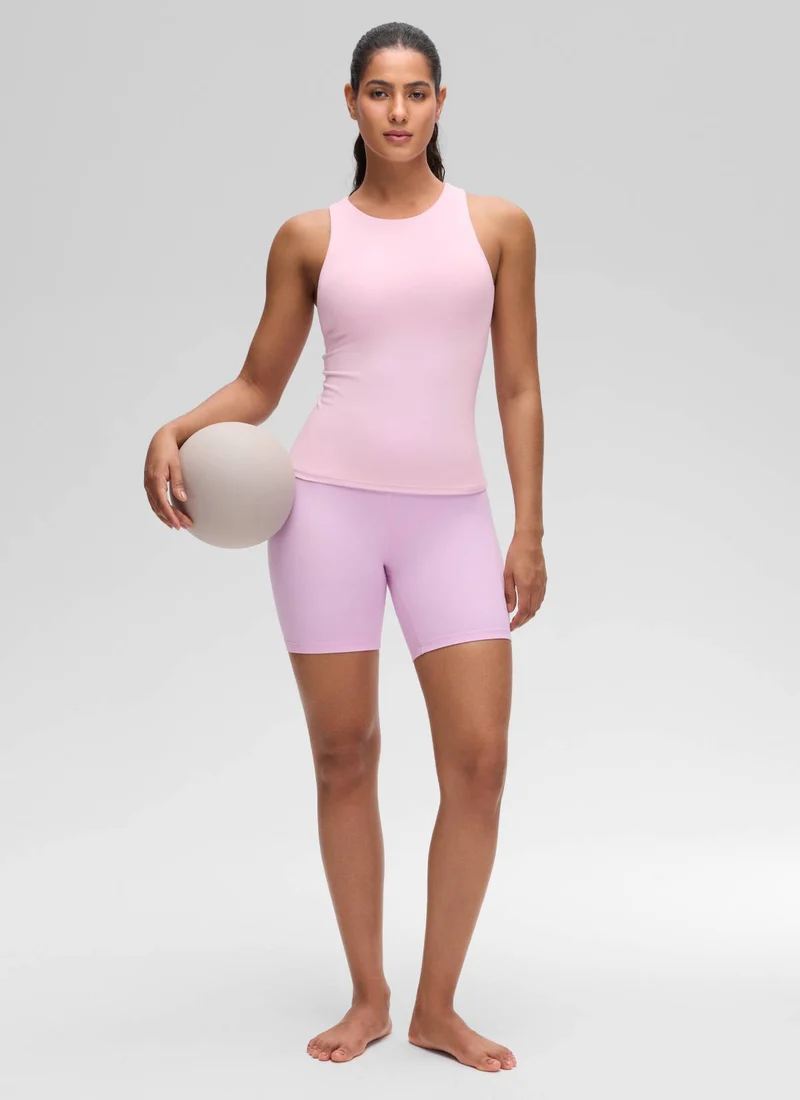 Butterluxe Built in Bra Scoop Neck Tank