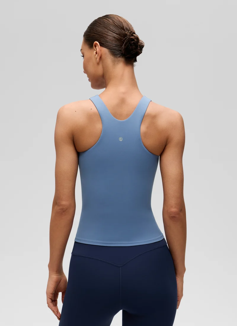 Butterluxe Built in Bra Scoop Neck Tank