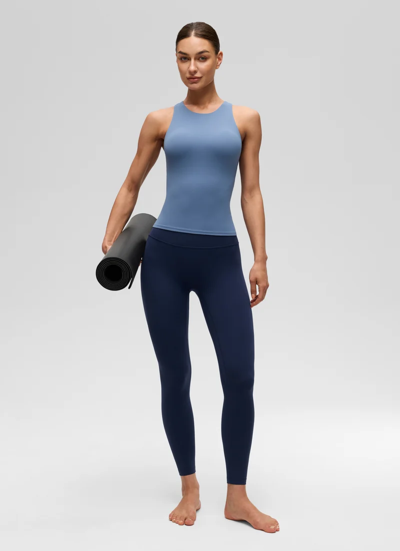 Butterluxe Built in Bra Scoop Neck Tank