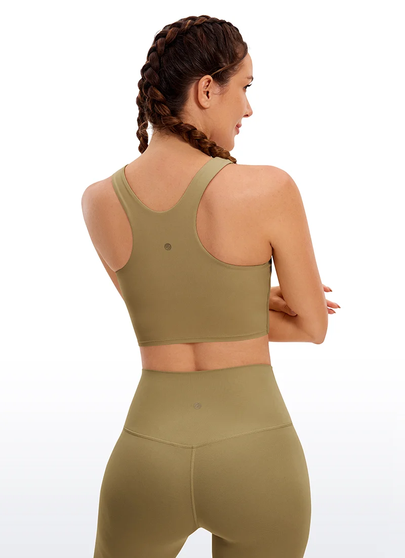 Butterluxe High Neck Built in Bra Tank