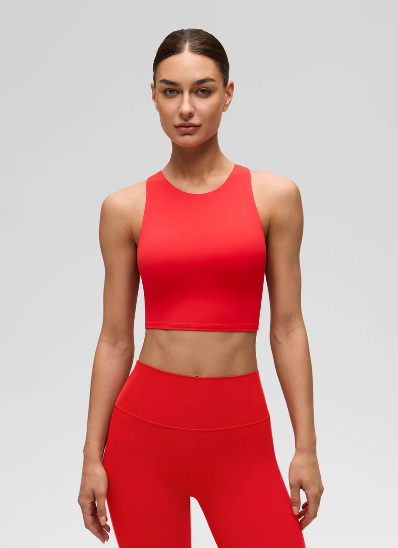 Butterluxe High Neck Built in Bra Tank
