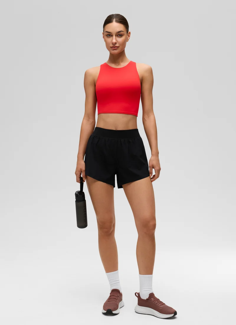 Butterluxe High Neck Built in Bra Tank