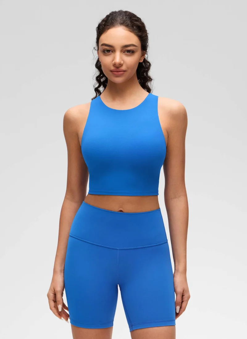 Butterluxe High Neck Built in Bra Tank