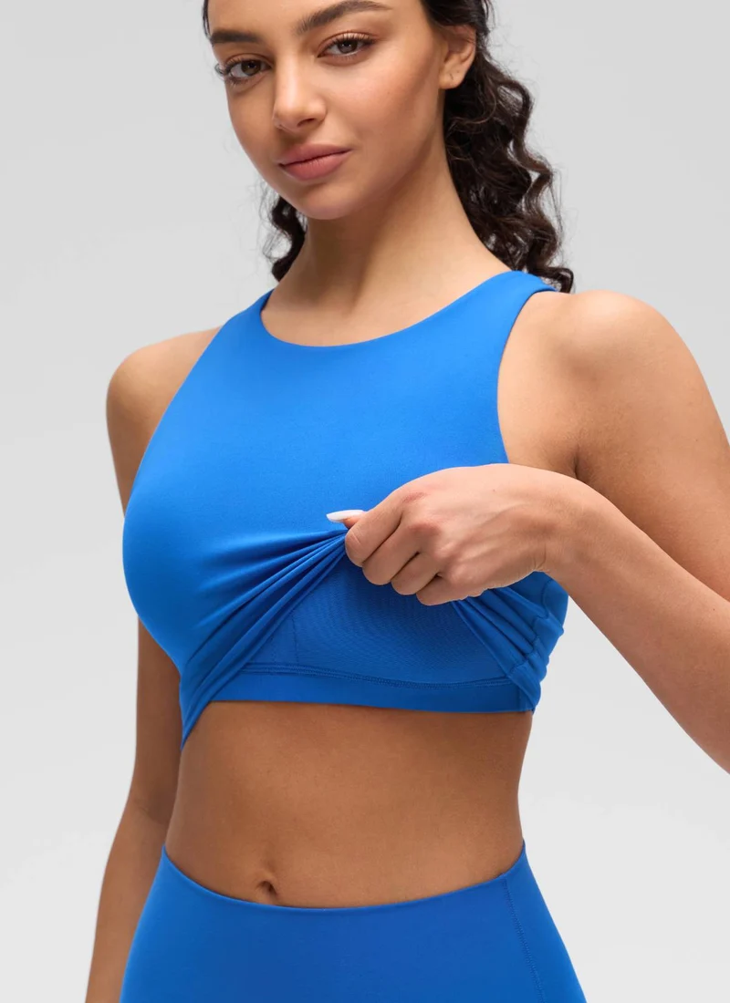 Butterluxe High Neck Built in Bra Tank