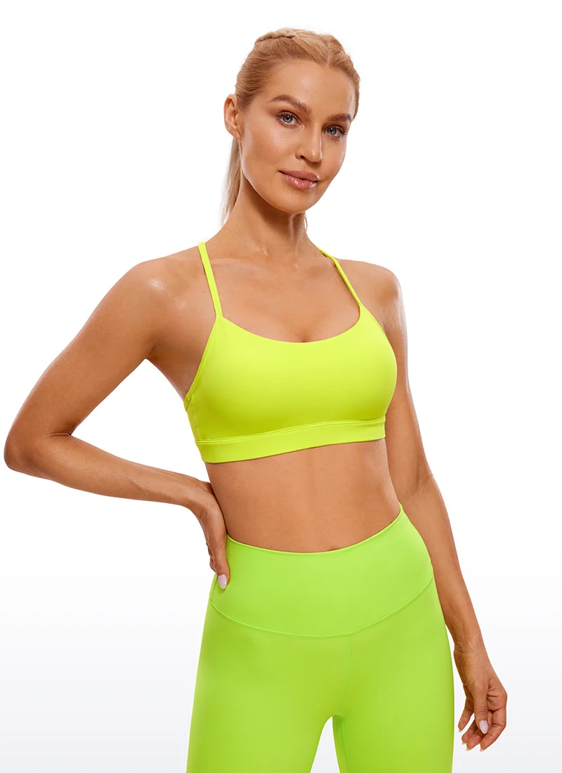 Butterluxe Y Back Spaghetti Thin Strap Bra