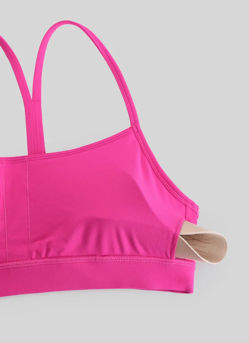 Butterluxe Y Back Spaghetti Thin Strap Bra