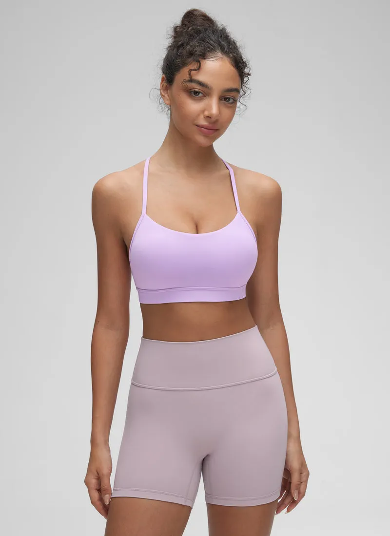 Butterluxe Y Back Spaghetti Thin Strap Bra