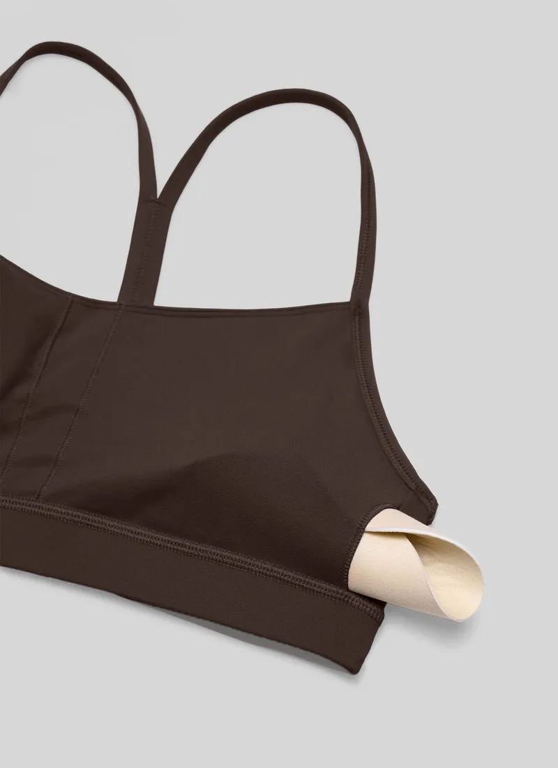 Butterluxe Y Back Spaghetti Thin Strap Bra