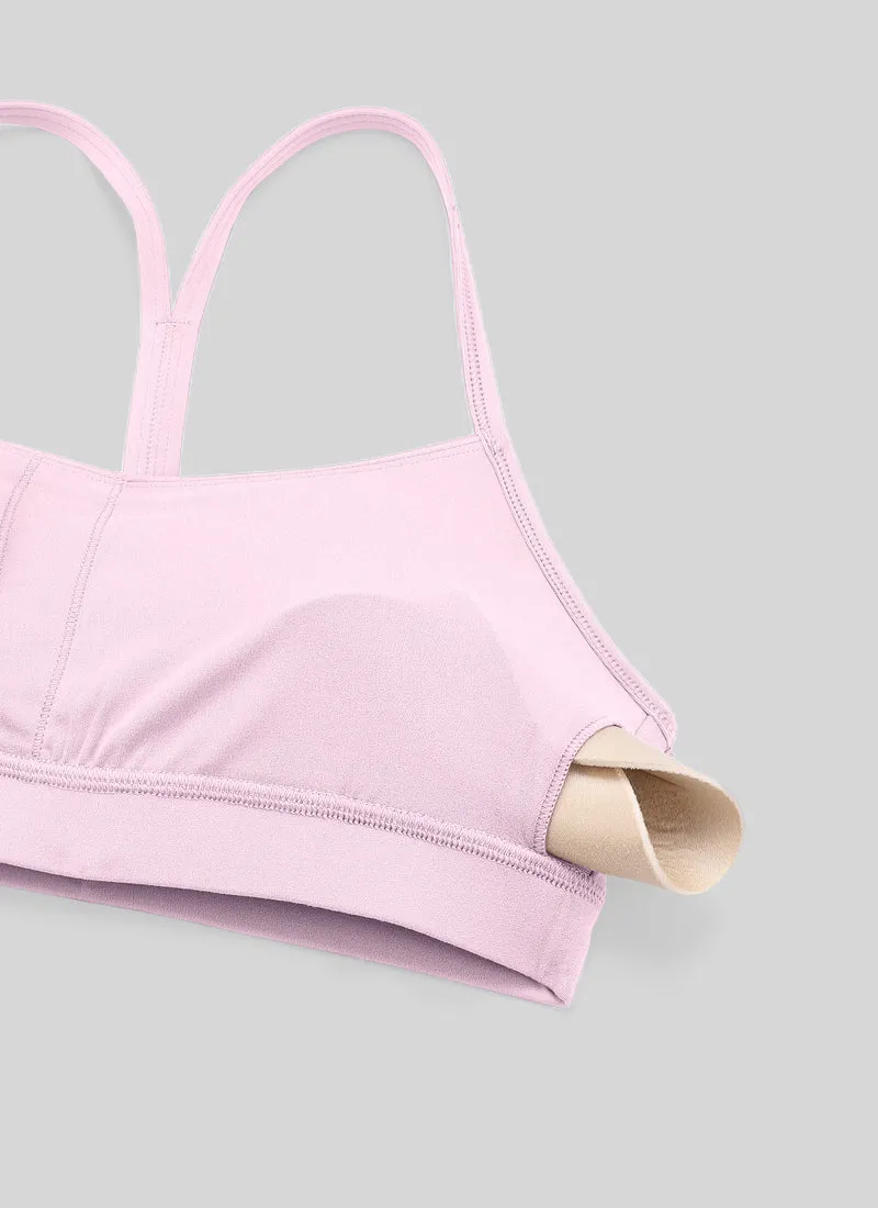 Butterluxe Y Back Spaghetti Thin Strap Bra