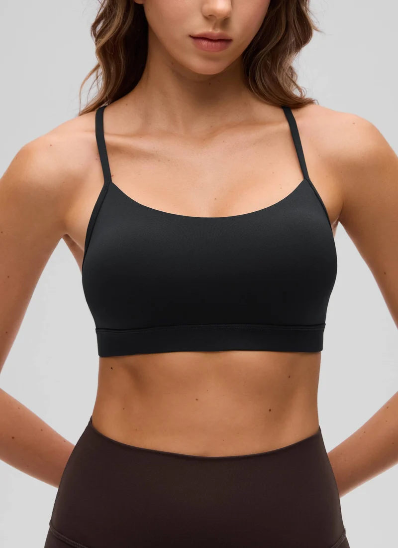 Butterluxe Y Back Spaghetti Thin Strap Bra
