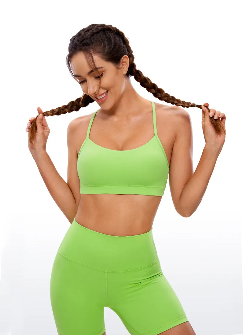 Butterluxe Y Back Spaghetti Thin Strap Bra