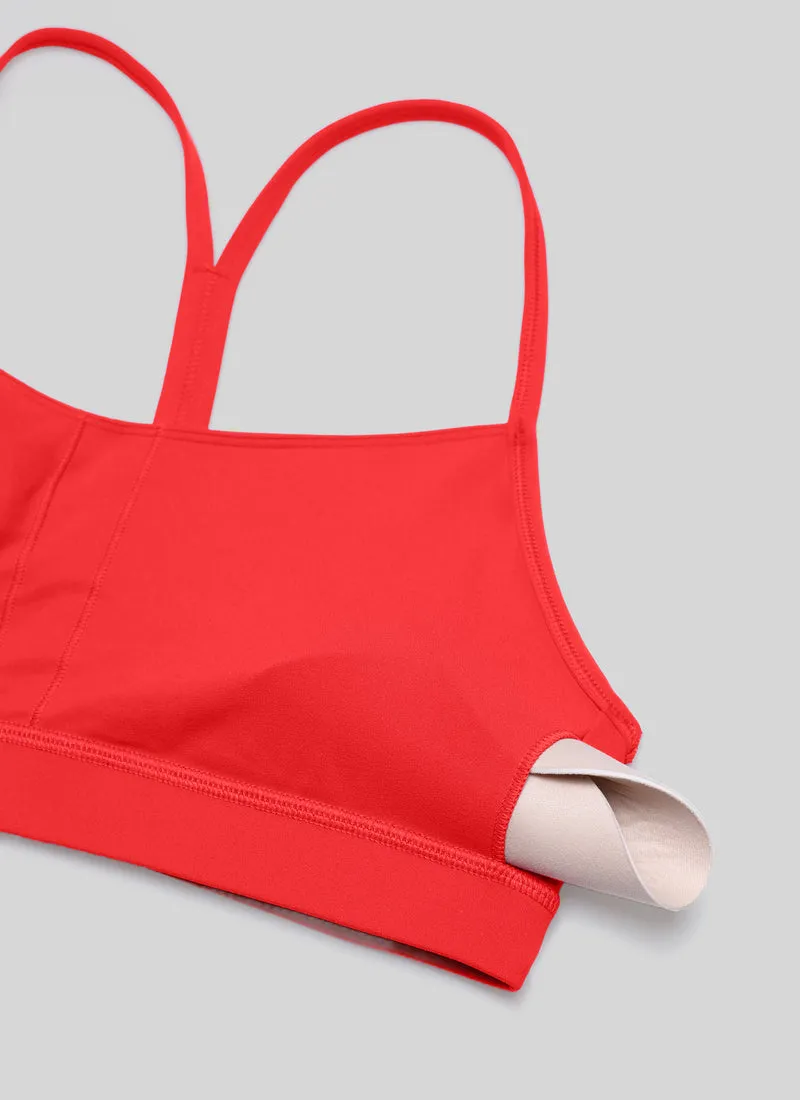 Butterluxe Y Back Spaghetti Thin Strap Bra