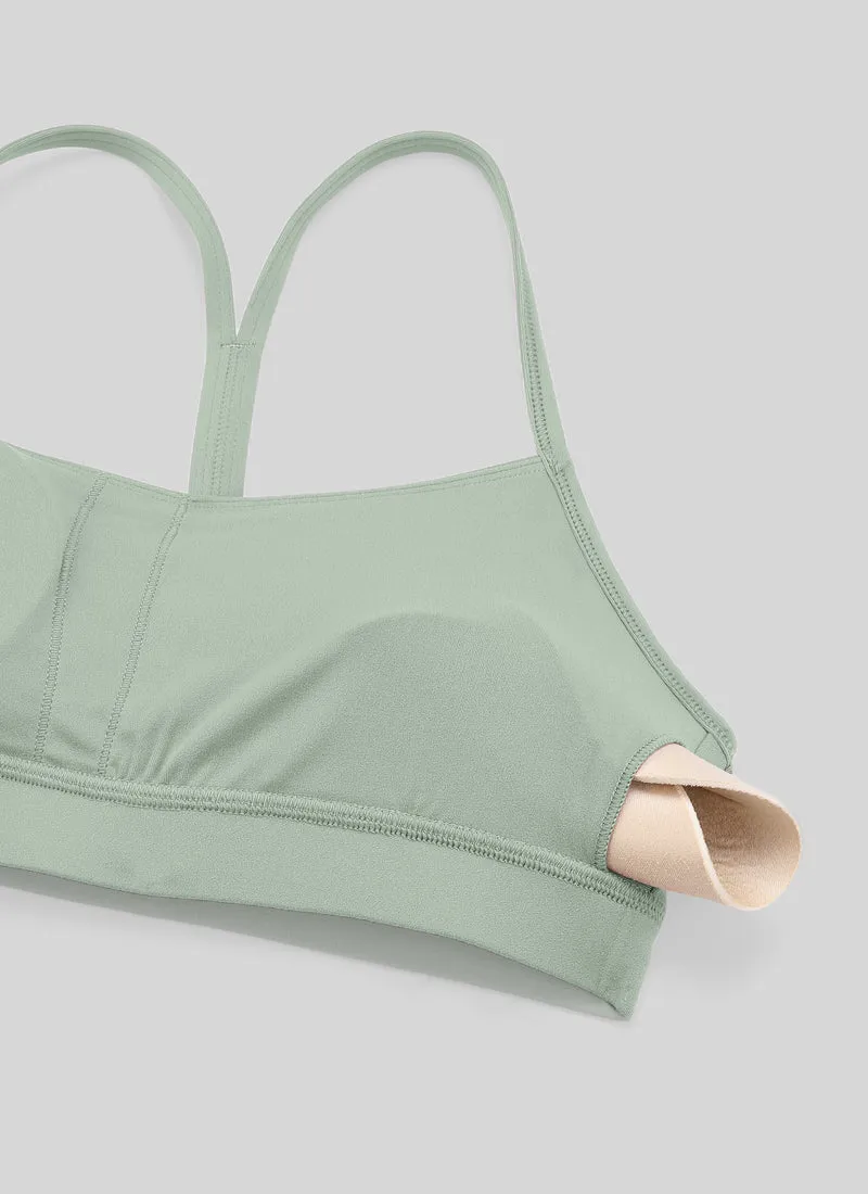 Butterluxe Y Back Spaghetti Thin Strap Bra