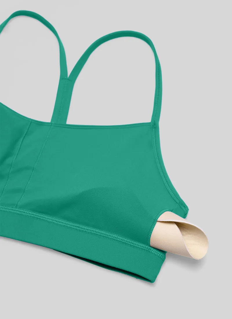 Butterluxe Y Back Spaghetti Thin Strap Bra