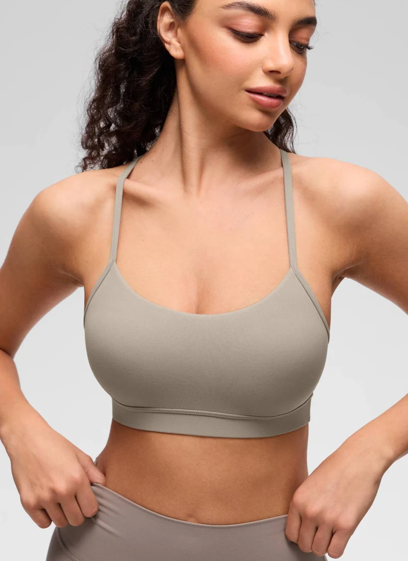 Butterluxe Y Back Spaghetti Thin Strap Bra
