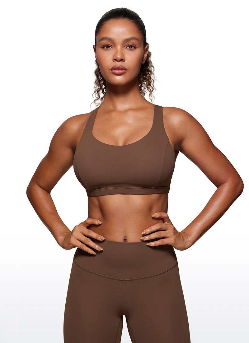 Brushed Nakedfeel Bra Criss Cross Back