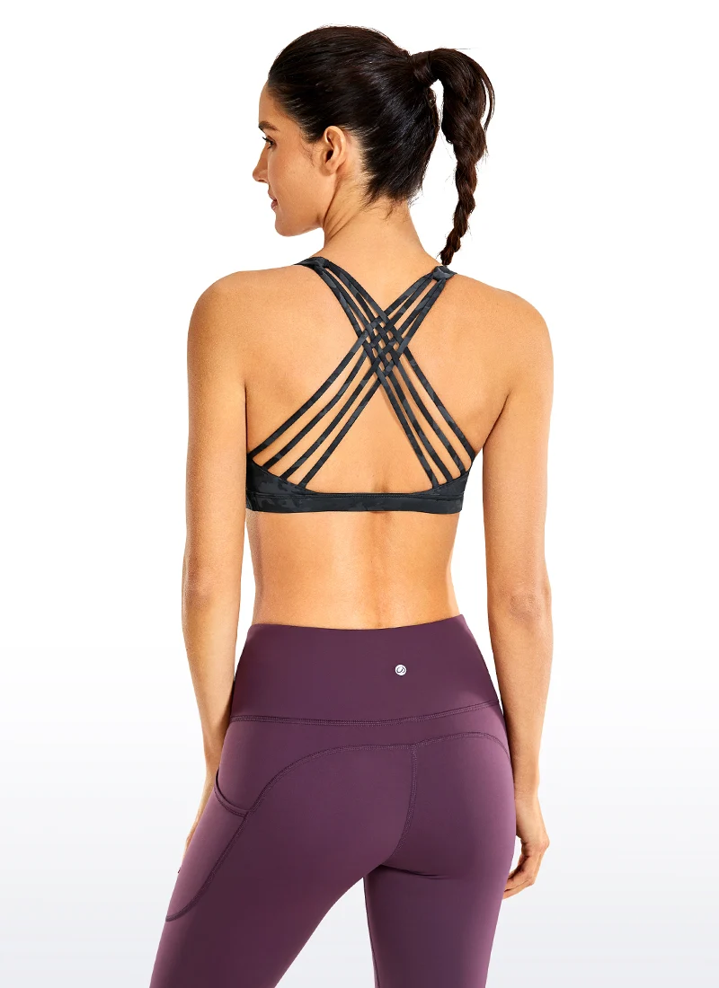 Nakedfeel Low Cut Strappy Bra (8 Straps)