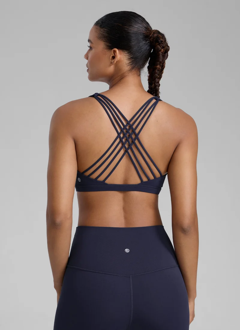 Nakedfeel Low Cut Strappy Bra (8 Straps)