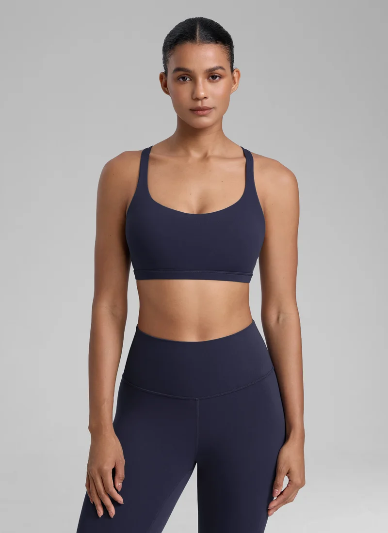 Nakedfeel Low Cut Strappy Bra (8 Straps)